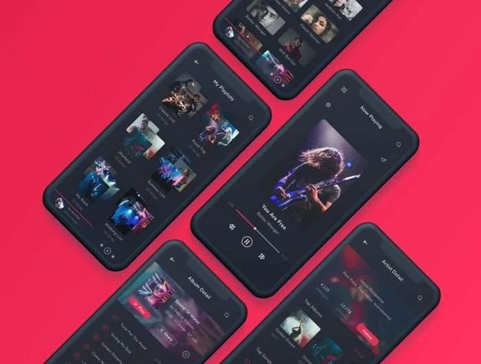 Musicly - Music and Podcast App UI Kit