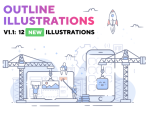 Outline Illustrations Vol. 1