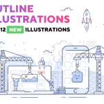 Outline Illustrations Vol. 1