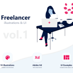 Freelancer Illustration Pack Vol 01