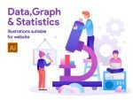 Statistic Web Illustratiions