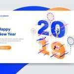 2019 New Year Illustrations