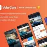 Vola Cars Premium iOS App UI Kit Sketch