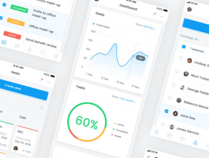 SaaS Dashboard UI Kit