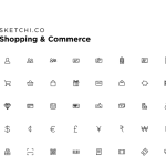 Shopping & Commerce Icons