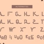 Floresto Textured Typeface