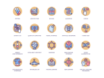 60 Artificial Intelligence Icons - Butterscotch Series - Image 5