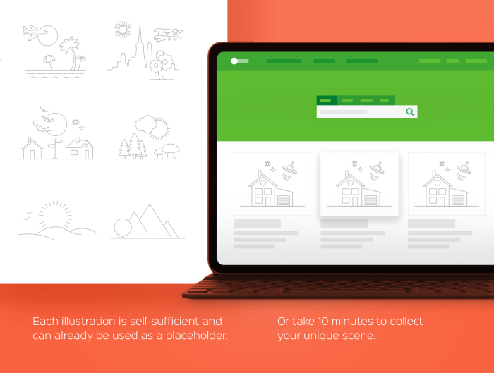 Creative Placeholders & Scene Illustrations - Image 2