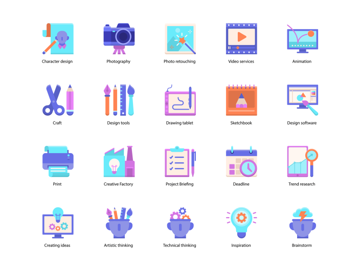 74 Creative Design Icons - Image 2