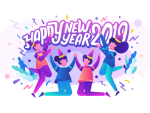 New Year 2019 Illustrations - Image 3