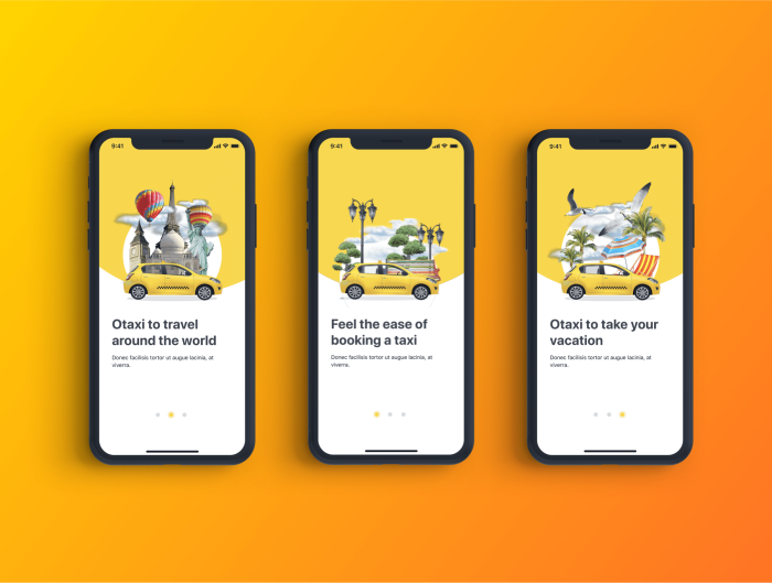 Otaxi Mobile UI Kit - Image 3