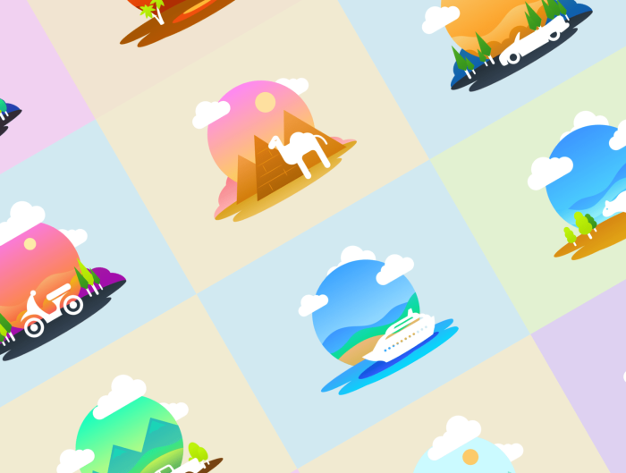 Travel Illustration Set - Image 5