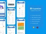 CryptoCoin Cryptocurrency UI Kit