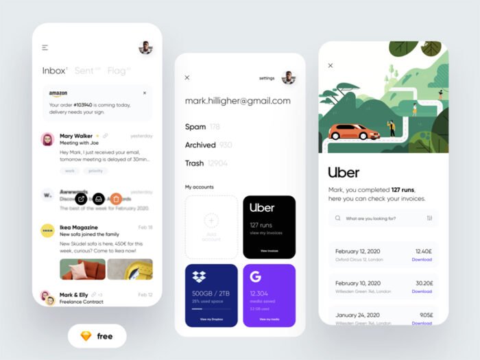 Emils Mobile UI Kit - Image 1