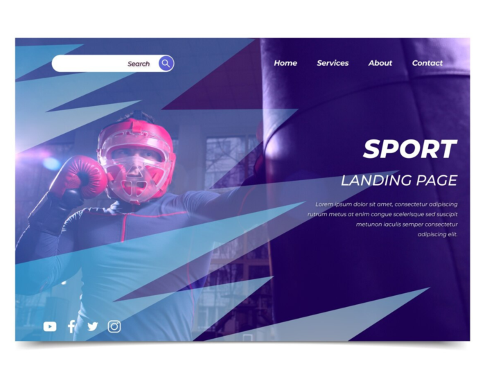 Sports Landing Pages - Image 1