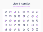 Liquid Icon Set