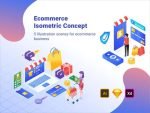 Ecommerce Isometric Illustration 1
