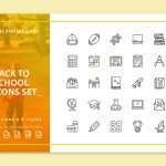 Back to School Icons Set