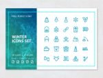 Winter Icons Set