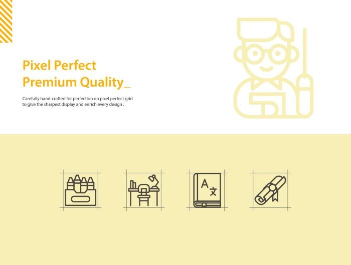 Back to School Icons Set - Image 6