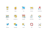 90 Startup Modern Icons - Image 5
