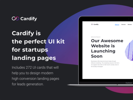 Cardify Startup UI Kit