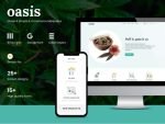 Oasis - Marijuana eCommerce Sketch Template