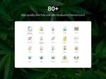 Oasis - Marijuana eCommerce Sketch Template - Image 4