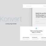 Konvert Landing Page Builder