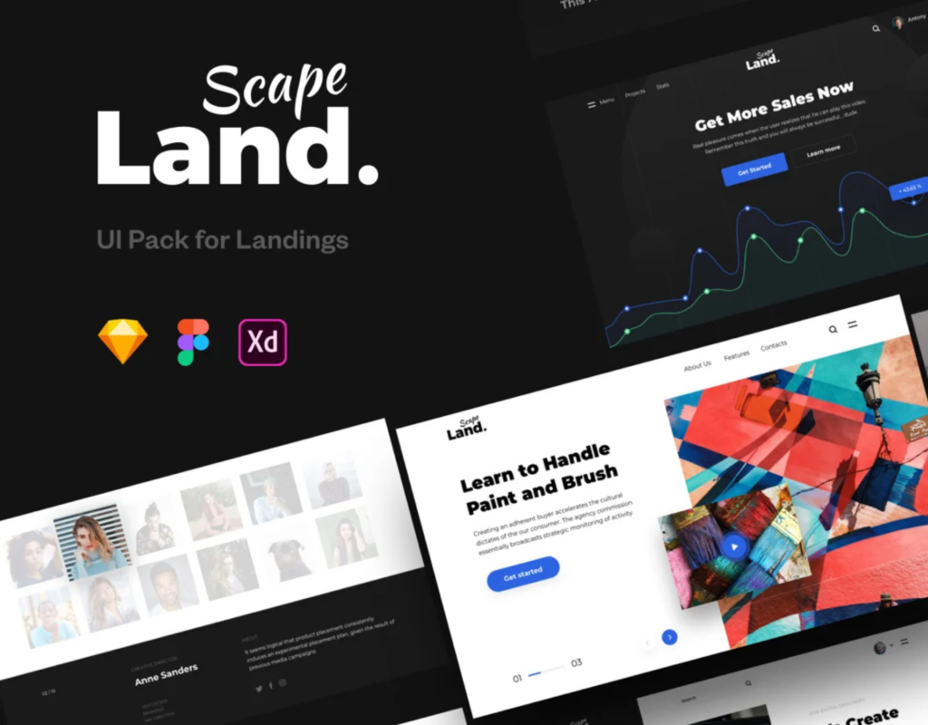 Landscape UI Pack - Top GHL Snapshots