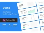 Wirefire - Wireframe Kit Web Design