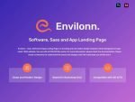 Envilonn – Saas, Software & App Landing Page