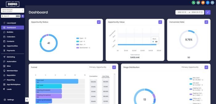 GHL Custom Dashboard - L3 - Gray Color - Image 2