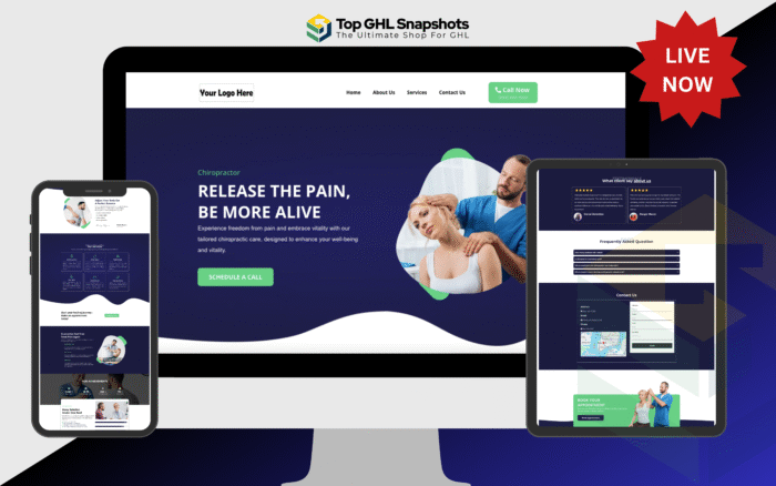 Chiropractor Chiropractor Funnel - Image 1