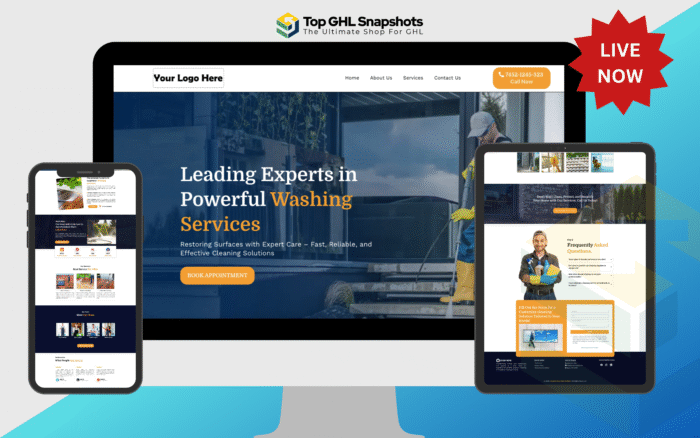 Cleaning Service Cleaning Services Funnel - Image 1