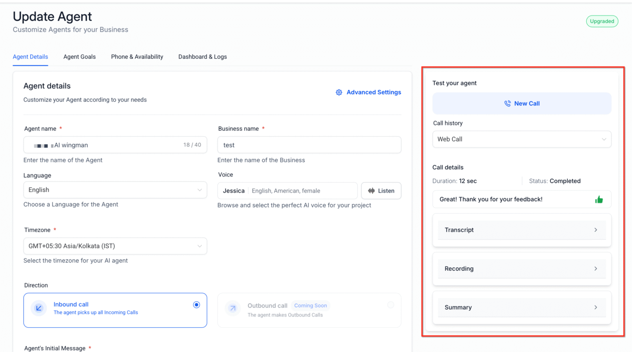 Voice AI in HighLevel