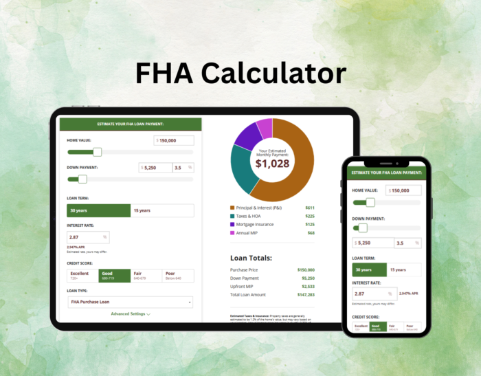 FHA Calculator FHA Calculator