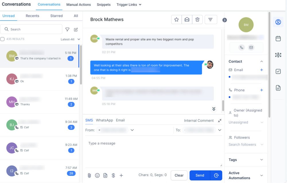 Fix HighLevel SMS Delivery Errors 2 Gohighlevel Conversations GHL Features Post 1