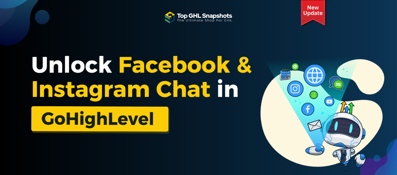Discover how to set up and use Facebook and Instagram chat widgets inside GoHighLevel to boost leads