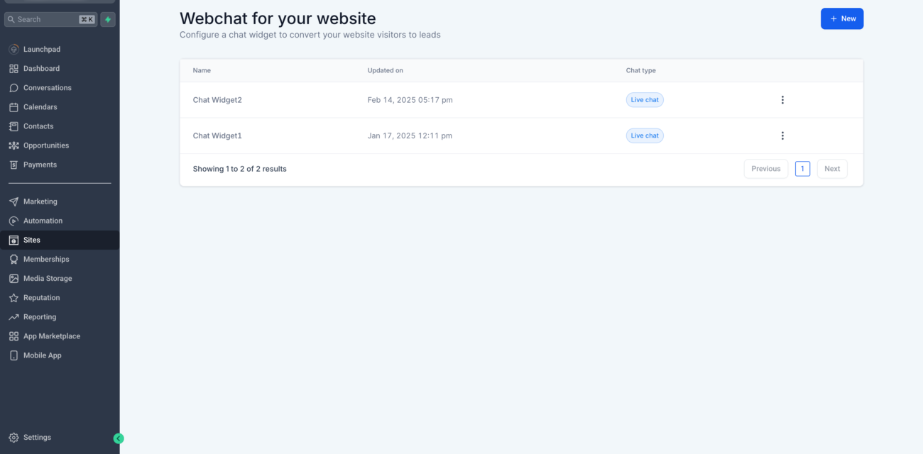 Explore how GoHighLevel brings social media messaging and Voice AI together inside a unified chat experience for modern businesses.