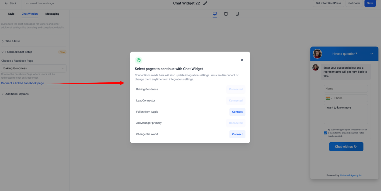 Learn to use GoHighLevel’s new Meta chat widget types for Messenger and Instagram DMs