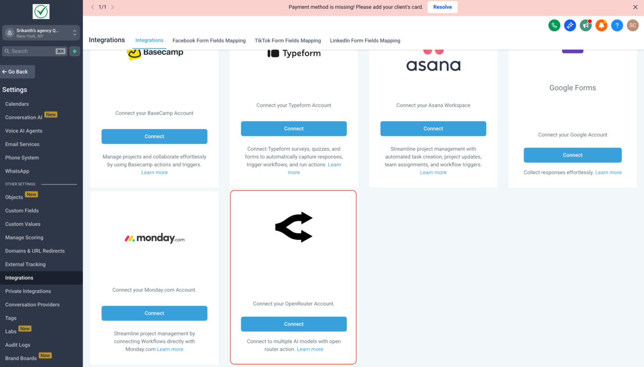 Supercharge Your HighLevel Workflows with OpenRouter AI Models 1 Discover how OpenRouter helps HighLevel users personalize SMS, emails, and forms using AI-generated responses.